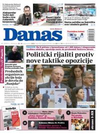 Danas - broj 9725, 28. sep 2024.