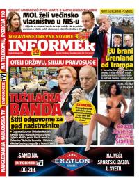 Informer - broj 4184, 16. jan 2026.