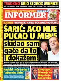 Informer CG - broj 857, 26. feb 2015.