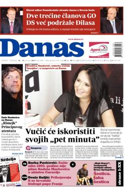 Danas - broj 5955-5956, 18. jan 2014.