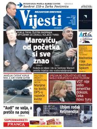 Vijesti - broj 5740, 22. mar 2014.