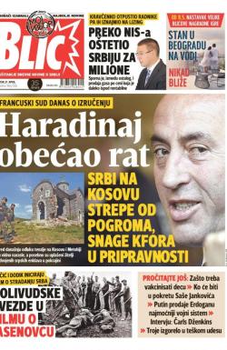 Blic - broj 7256, 27. apr 2017.