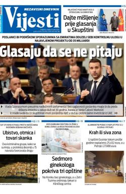 Vijesti - broj 9687, 16. apr 2025.