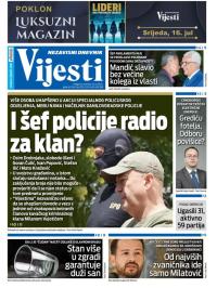 Vijesti - broj 9768, 10. jul 2025.