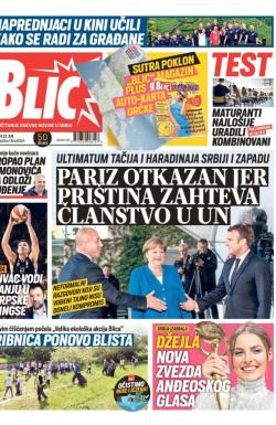 Blic - broj 8024, 22. jun 2019.