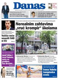 Danas - broj 9385, 21. avg 2023.