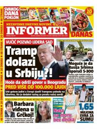 Informer - broj 1592, 20. jul 2017.