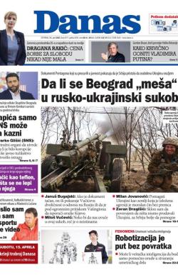 Danas - broj 9277, 13. apr 2023.