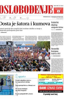 Oslobođenje - broj 26804, 4. okt 2021.