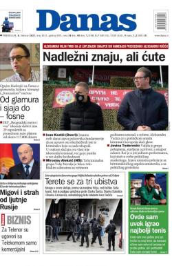 Danas - broj 8533, 8. feb 2021.