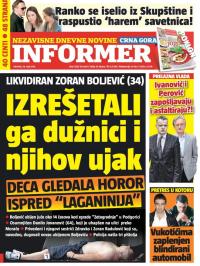 Informer CG - broj 1238, 26. maj 2016.