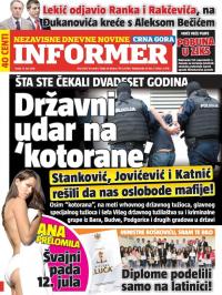 Informer CG - broj 1255, 15. jun 2016.