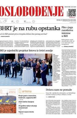 Oslobođenje - broj 28153, 27. feb 2026.