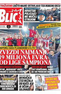 Blic - broj 8092, 29. avg 2019.