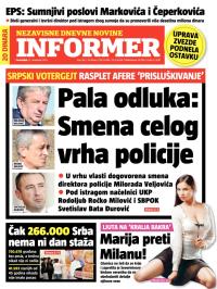 Informer - broj 160, 12. nov 2012.