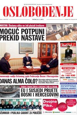 Oslobođenje - broj 24.122, 31. jan 2014.