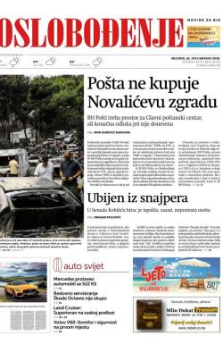 Oslobođenje - broj 25740, 25. jul 2018.