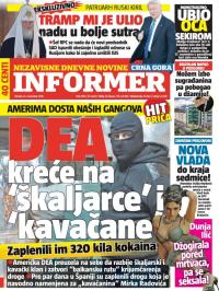 Informer CG - broj 1392, 22. nov 2016.