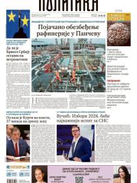 Politika - broj 40188, 22. okt 2025.