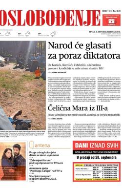Oslobođenje - broj 25811, 5. okt 2018.