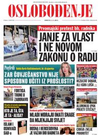Oslobođenje - broj 24.578, 2. maj 2015.