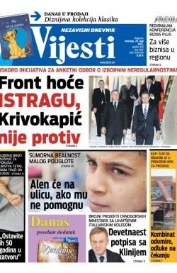 Vijesti - broj 5807, 29. maj 2014.