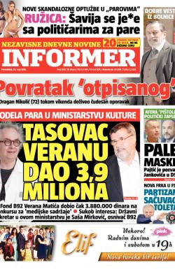 Informer - broj 929, 25. maj 2015.