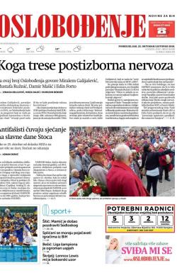 Oslobođenje - broj 25828, 22. okt 2018.