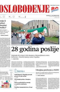 Oslobođenje - broj 27346, 11. jul 2023.
