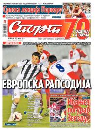 Sport - broj 20706, 13. avg 2015.