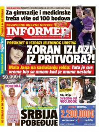 Informer - broj 1874, 22. jun 2018.