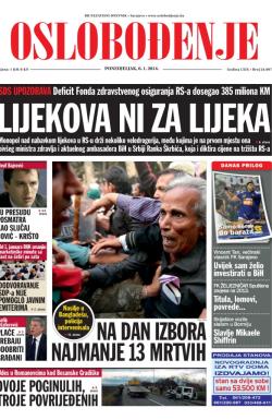 Oslobođenje - broj 24.097, 6. jan 2014.