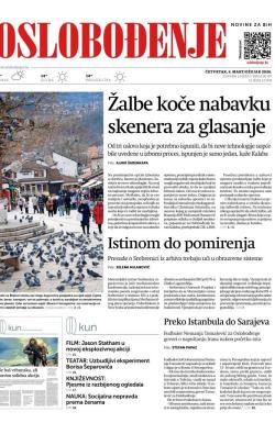 Oslobođenje - broj 28157, 5. mar 2026.
