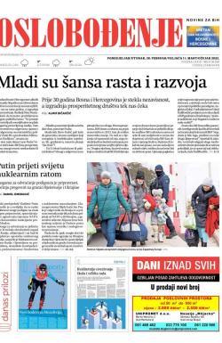 Oslobođenje - broj 26928, 28. feb 2022.