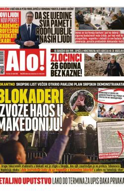 Alo - broj 6113, 24. mar 2025.