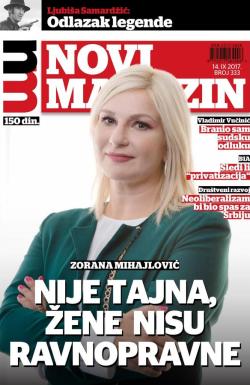 Novi magazin - broj 333, 14. sep 2017.