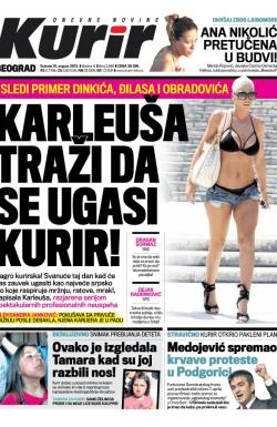 Kurir - broj 3546, 10. avg 2013.
