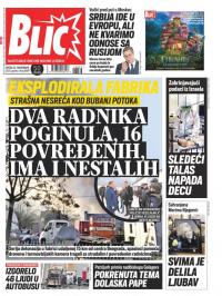 Blic - broj 8887, 24. nov 2021.