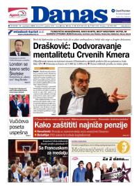 Danas - broj 6191, 11. sep 2014.