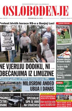 Oslobođenje - broj 24.174, 24. mar 2014.