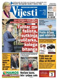 Vijesti - broj 6361, 9. dec 2015.