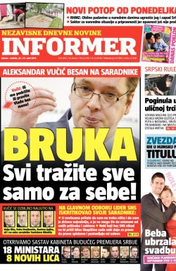 Informer - broj 602, 26. apr 2014.