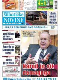 Nove Subotičke novine - broj 11, 17. mar 2017.