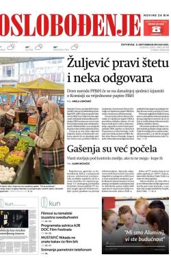 Oslobođenje - broj 26783, 9. sep 2021.