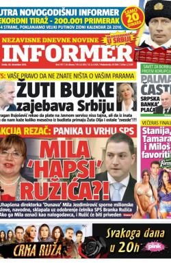 Informer - broj 1117, 30. dec 2015.
