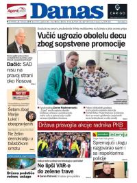 Danas - broj 7815, 21. feb 2019.