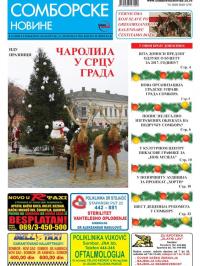 Somborske novine - broj 3261, 23. dec 2016.