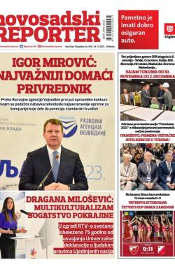 Novosadski reporter - broj 458, 24. nov 2023.