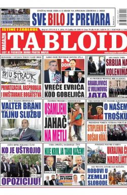 Tabloid - broj 65, 8. sep 2016.