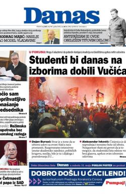 Danas - broj 9907, 9. maj 2025.